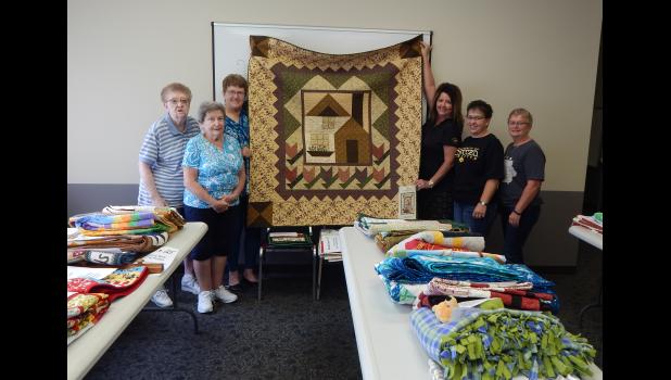 Regional Health Services of Howard County's 41st annual Hospital Auxiliary Quilt Auction committee includes, from left: Wilma Mohs, Carol Foley, Elaine Brookins, Kathy Malek, Becky Dunn and Darla Rance.