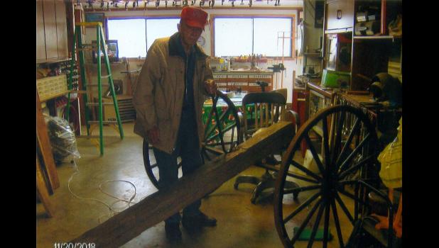 Larry Voves’ wanted his last big project to be completed before he died was to make a life-size replica of a Civil War cannon. It was less than a month from being done when he passed on Dec. 21, 2018.
